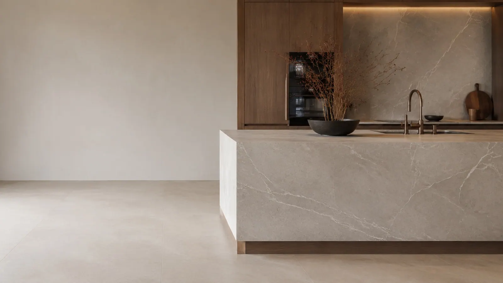 Zenith Porcelain porselen mutfak adası