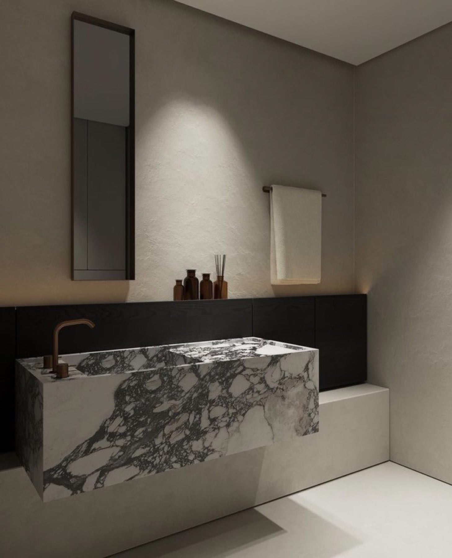 Calacatta Viola lavabo
