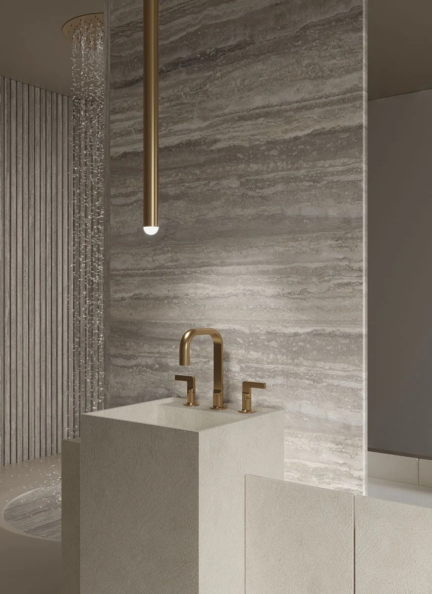 Travertino Trilogy banyo